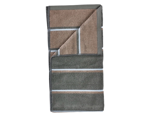 Grönt Badhandduk - 70x140 cm - Zone Denmark