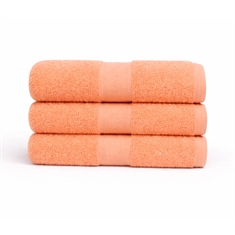 Bomullshandduk - 100% bomull - Diamant - Orange