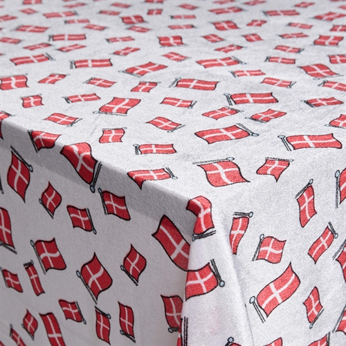 Födelsedagsduk - Velourduk med flagga - Krossad velourduk - Förpackning om 3 meter