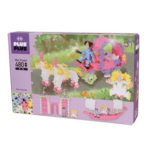 Køb samlesæt - 3i1 Plus-Plus Pastel 480 pcs 3in1 - Princess billigt på HOME-TEX!