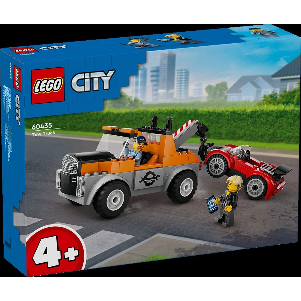 Kranbil och sportbilreparation - 60435 - LEGO City
