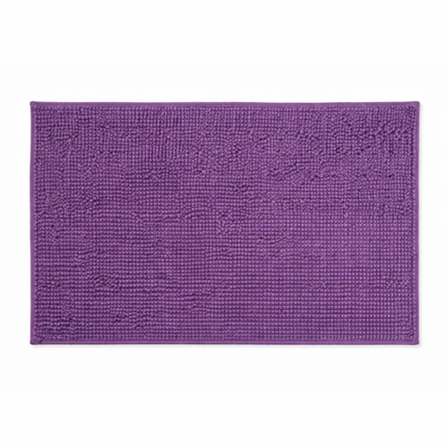 Badrumsmatta - 50x80 cm - Halkfri badrumsmatta - Lila